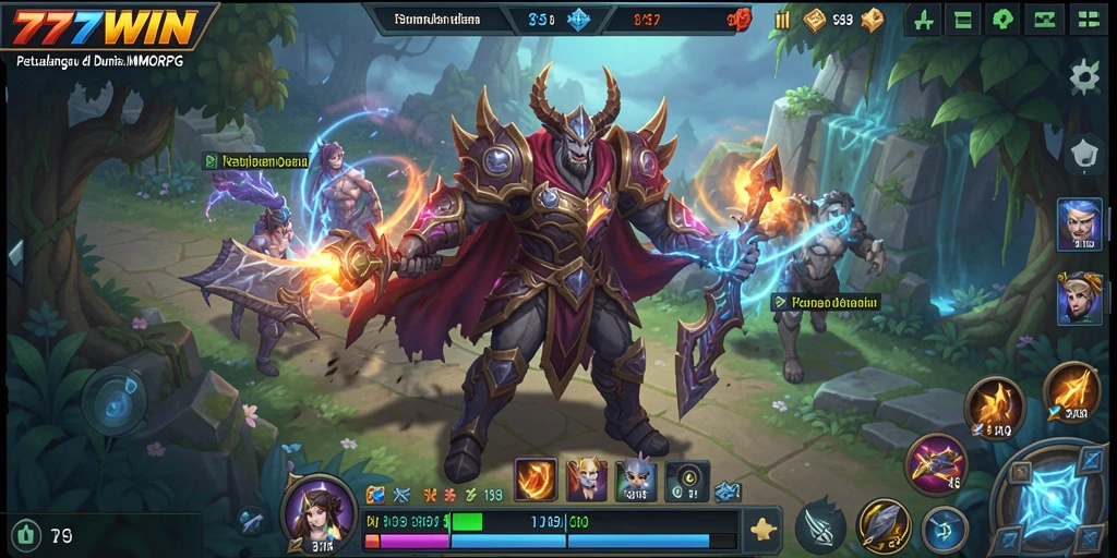 Tampilan gameplay <strong>777WIN</strong> yang menawan dan menarik perhatian.