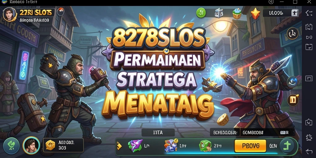 Gameplay strategi intens dalam 8278SLOTS yang menantang.
