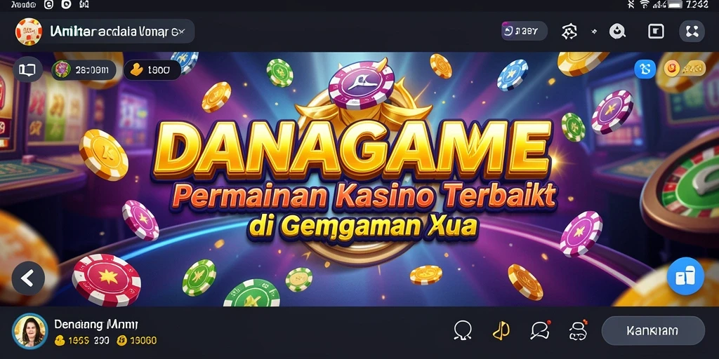 Tampilan menarik permainan Kasino di DANAGAME.