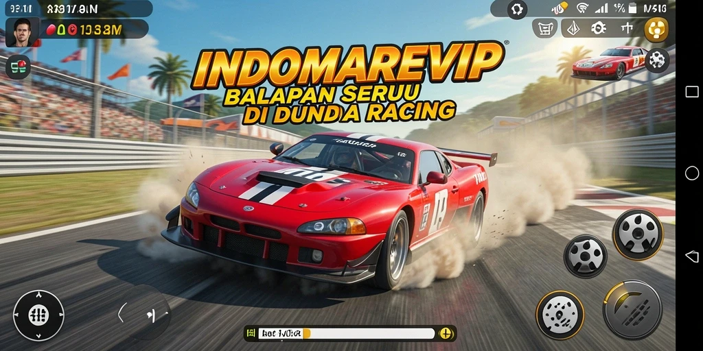 Tampilan gameplay yang mendebarkan dari INDOMAREVIP.