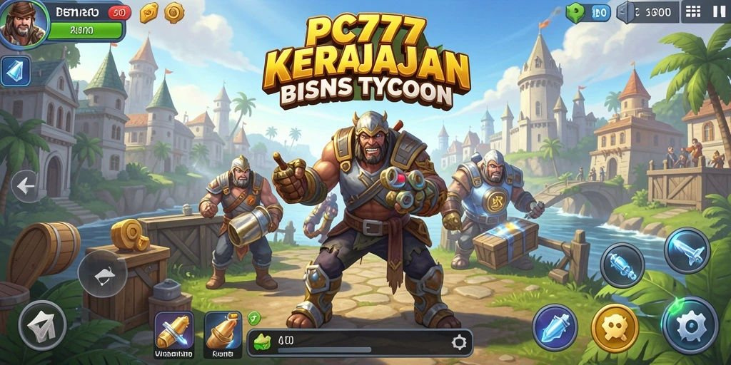 Tampilan gameplay Tycoon yang menakjubkan di PC777.