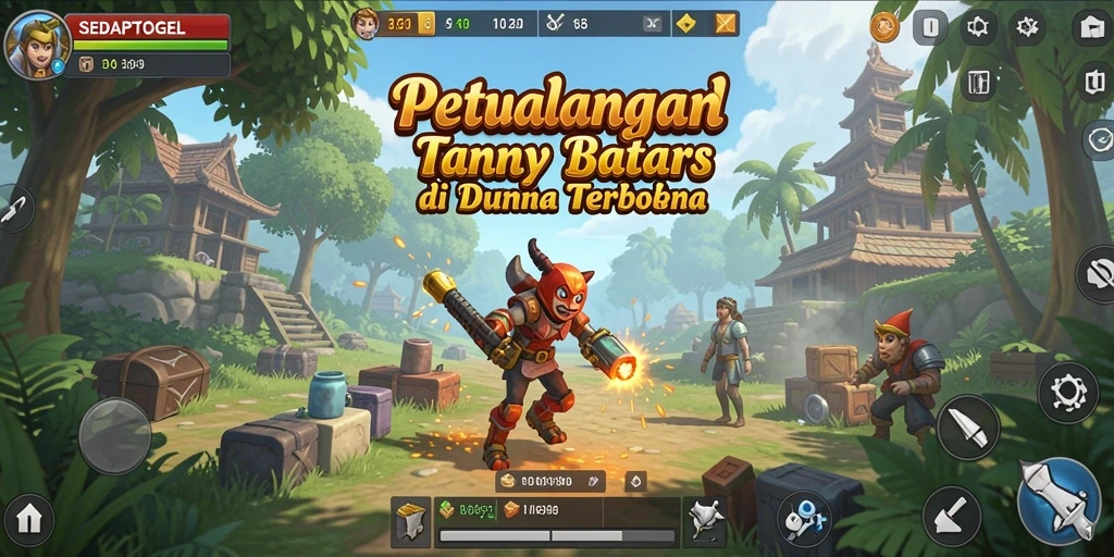 Gameplay menakjubkan di dunia terbuka SEDAPTOGEL.